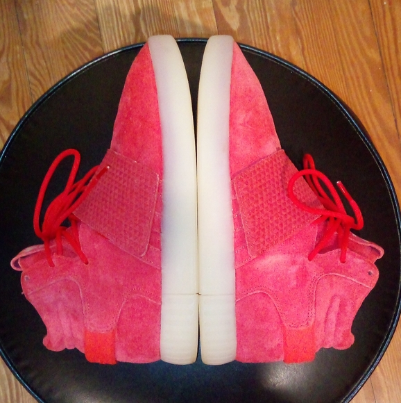 Like New Adidas Tubular Invader Strap "Red" Sz.8.5 - Picture 4 of 12